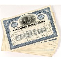 Glen Alden Coal Stock Certificates (36)