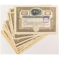 Utah Copper Company Certificates