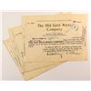 Image 1 : Trio of Old Gold Mines Company Stock Certificates