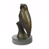 Image 5 : Modern Miniature Owl Bronze Sculpture