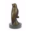 Image 6 : Modern Miniature Owl Bronze Sculpture