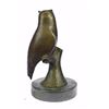 Image 7 : Modern Miniature Owl Bronze Sculpture