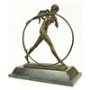 Image 3 : Dancer Bronze Sculpture on Marble Base Statue