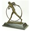 Image 5 : Dancer Bronze Sculpture on Marble Base Statue