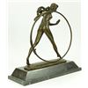 Image 6 : Dancer Bronze Sculpture on Marble Base Statue
