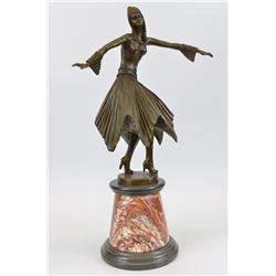 Beautiful Dancer Bronze Sculpture