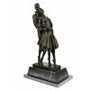 Image 5 : Couple Dancer Bronze Sculpture on Marble Base Statue