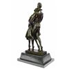 Image 8 : Couple Dancer Bronze Sculpture on Marble Base Statue
