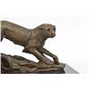 Image 2 : Willife Animal Edition Cheetah Bronze Statue on Marble Base Sculpture