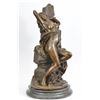 Image 3 : Gorgeous Nude Model posing for Camera Bronze Sculpture