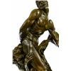 Image 4 : Milo of Croton Bronze Statue Puget Greek Wrestler