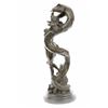 Image 8 : Nude Egyptian Princess protected by a cobra Snake Bronze Sculpture