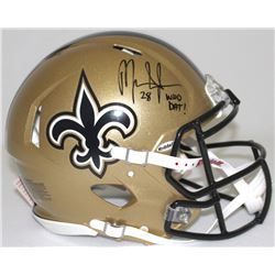 Mark Ingram Signed Saints Full-Size Authentic Pro Line Speed Helmet Inscribed "Who Dat!" (UDA COA  I