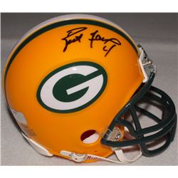 Brett Favre Signed Packers Mini-Helmet (Radtke COA)