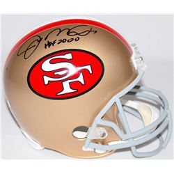 Joe Montana Signed 49ers Full-Size Helmet Inscribed "HOF 2000" (Radtke COA  Montana Hologram)