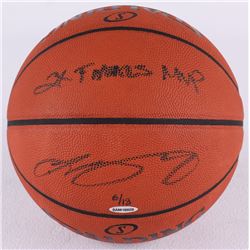 LeBron James Signed LE Official NBA Game Ball Inscribed "2x Finals MVP" (UDA COA)