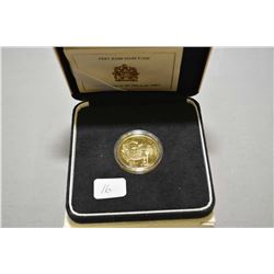 Royal Canadian mint 1997, $100 1/4 troy ounce fine gold coin made to commemorate the invention of th