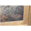 Image 2 : Gilt framed oil on canvas painting of a autumn creek scene signed by artist A. Scott, 14" X 18"