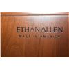 Image 2 : Modern 32" diameter center pedestal occasional table made by Ethan Allen