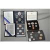 Image 1 : Four boxed Canadian collectible coin sets including uncirculated 1976 set, 1985 specimen set, 1996 s
