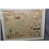 Image 2 : Framed Historical Map of South Edmonton as it was in 1899 and framed Historical Map of Edmonton Nort