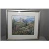 Image 1 : Two framed limited edition prints including "Valley of the Ten Peaks" 293/600 and "The Three Sister,
