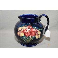 Vintage Moorcroft pitcher "Freesia" pattern 5 3/4" in height