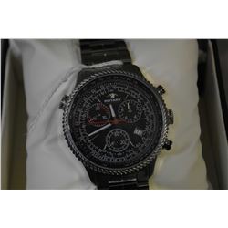 Brand new jewellery store inventory gent's Swiss made Aquaspeed Rotary watch with chronograph, tachy