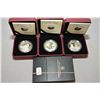 Image 1 : Three Canadian Royal Mint boxed fine silver $10 coins including "Orca", "Boreal Forest and lenticula