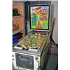 Image 1 : Vintage Williams "Touch Down" dual flipper pinball machine in reasonable working condition at time o