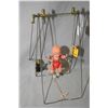 Image 1 : Vintage key wind acrobat toy with celluloid figure