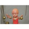 Image 2 : Vintage key wind acrobat toy with celluloid figure