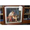 Image 2 : Antique fireside adjustable draft screen with fret work top and attached floral corner decorations a
