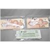 Image 1 : Selection of Canadian bank notes including 67 two dollar bills, various years and 33 one dollar bill