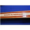 Image 2 : Two pairs of Norwegian Madshus cross country skis, one with Billom bindings and one with Rottefella 