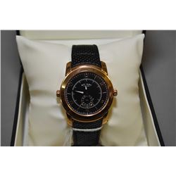 Brand new jewellery store inventory gent's Swiss made Revelation Rotary watch, with reversible black
