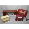 Image 1 : Four vintage tabletop radios including two Addison radios including a model #16, a Telechron by West