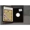 Image 1 : Royal Canadian mint 1993, $100 1/4 troy ounce fine gold coin made to mark the evolution of the autom