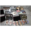 Image 1 : Selection of Royal Canadian mint collector's coins including 2005, two 2009 and a 2012 boxed and cas
