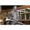 Image 2 : Remington bronze "Mountain Man" on marble base, 30" in height