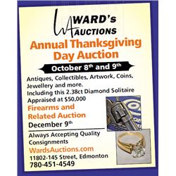 Premier Thanksgiving Day Auction