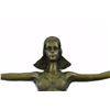 Image 2 : Descomps belly dancer bronze Statue on marble base sculpture