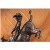 Image 3 : Rodeo West Cowboy Bronze Sculpture