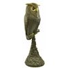 Image 3 : Owl Bird Wildlife Bronze Sculpture