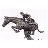 Image 3 : Cheyenne Bronze Sculpture on Marble Base Statue