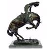 Image 7 : Rattle Snake Bronze Sculpture on Marble Base Statue