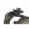 Image 4 : Wooly Chaps Bronze Sculpture Cowboy Horse