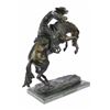 Image 5 : Wooly Chaps Bronze Sculpture Cowboy Horse
