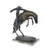 Image 9 : Wooly Chaps Bronze Sculpture Cowboy Horse