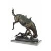 Image 8 : Wicked Pony Bronze sculpture on marble base